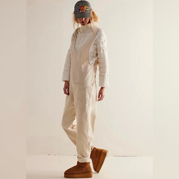 Free People High Roller Jumpsuit XS short wisp - Picture 2 of 8